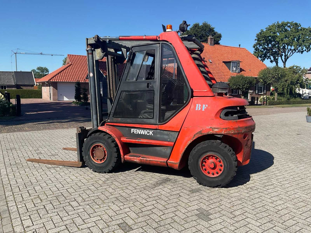 1995 LINDE H80 D FORKLIFT - Xe nâng: hình 2 1995 LINDE H80 D FORKLIFT - Xe nâng: hình 2