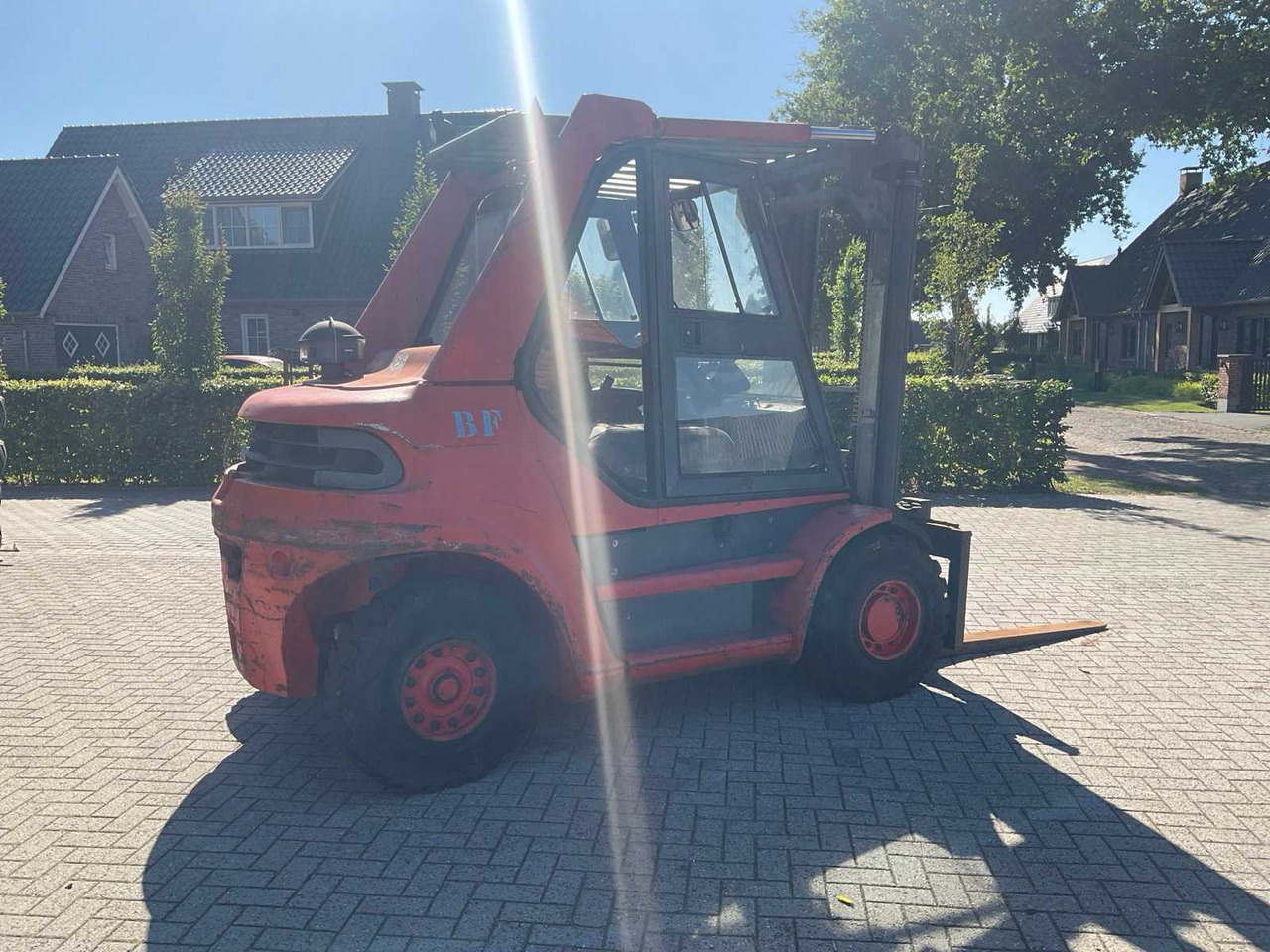 1995 LINDE H80 D FORKLIFT - Xe nâng: hình 4 1995 LINDE H80 D FORKLIFT - Xe nâng: hình 4