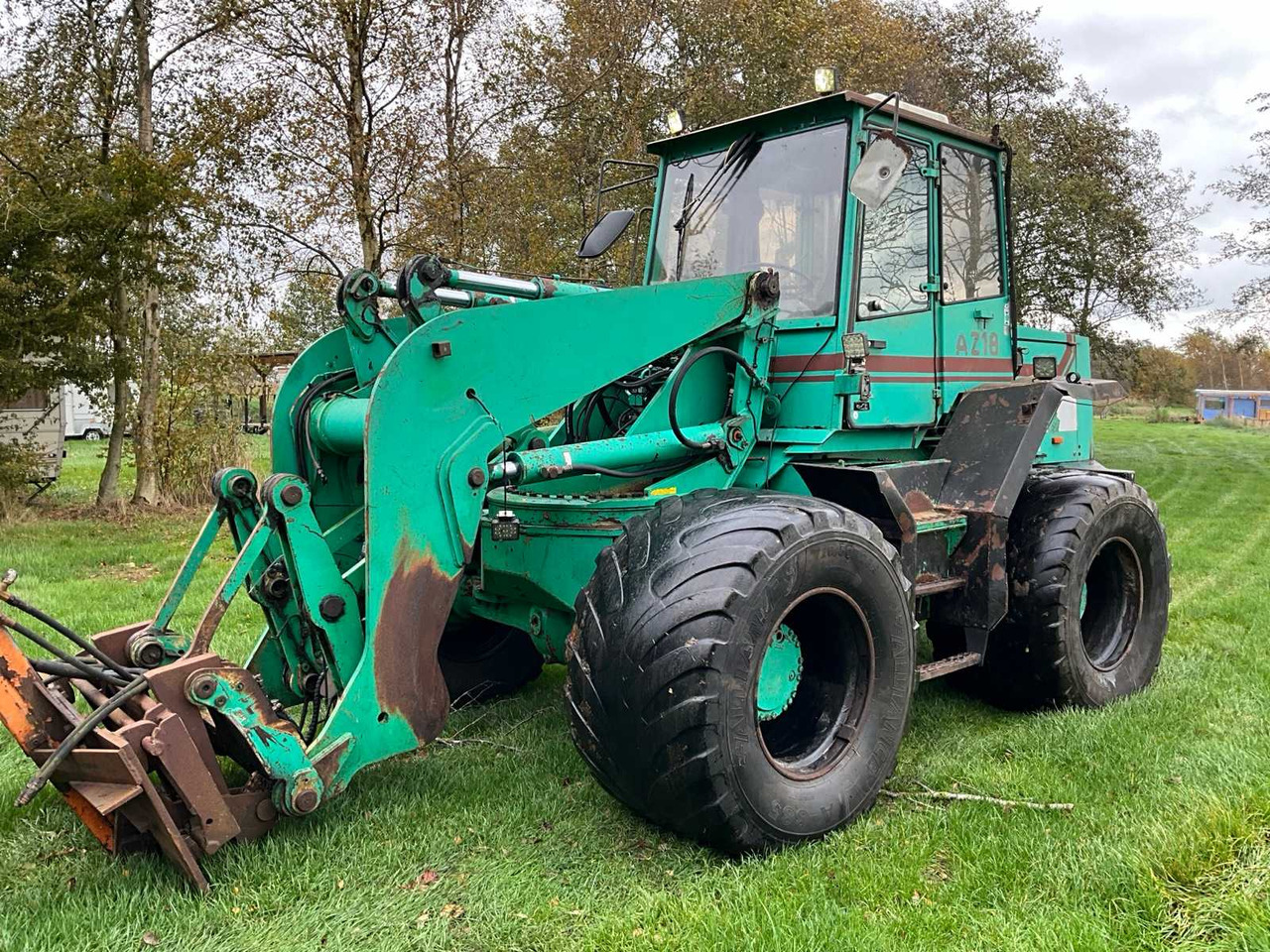 1996 AHLMANN AZ18 SHOVEL - Máy xúc lật bánh lốp: hình 5 1996 AHLMANN AZ18 SHOVEL - Máy xúc lật bánh lốp: hình 5