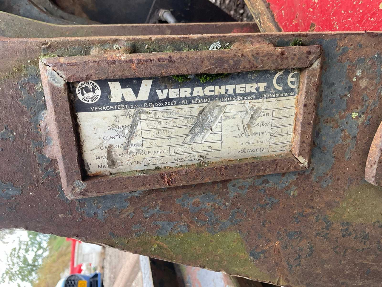 Máy xúc lật bánh lốp 1996 KOMATSU WH320-3H WHEEL LOADER: hình 10 Máy xúc lật bánh lốp 1996 KOMATSU WH320-3H WHEEL LOADER: hình 10