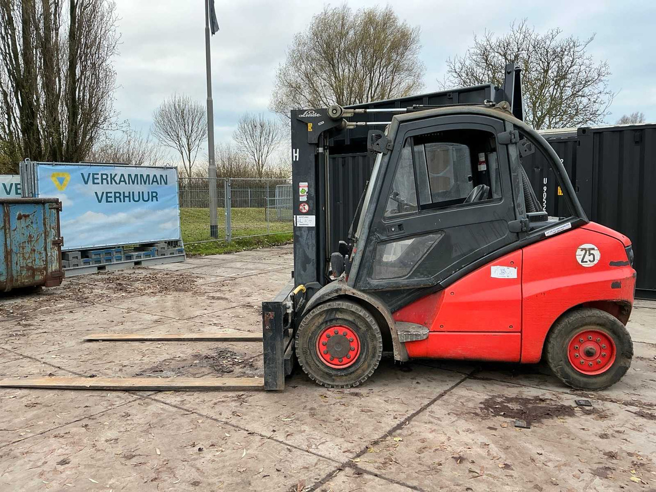 Xe nâng 2004 LINDE H50D FORKLIFT: hình 7 Xe nâng 2004 LINDE H50D FORKLIFT: hình 7