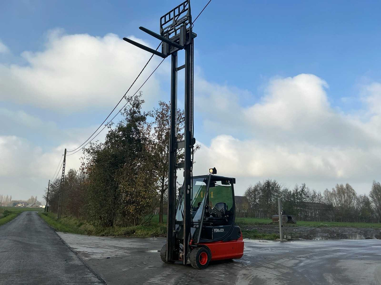 2006 LINDE-FENWICK E18C-02 FORKLIFT - Xe nâng: hình 3 2006 LINDE-FENWICK E18C-02 FORKLIFT - Xe nâng: hình 3