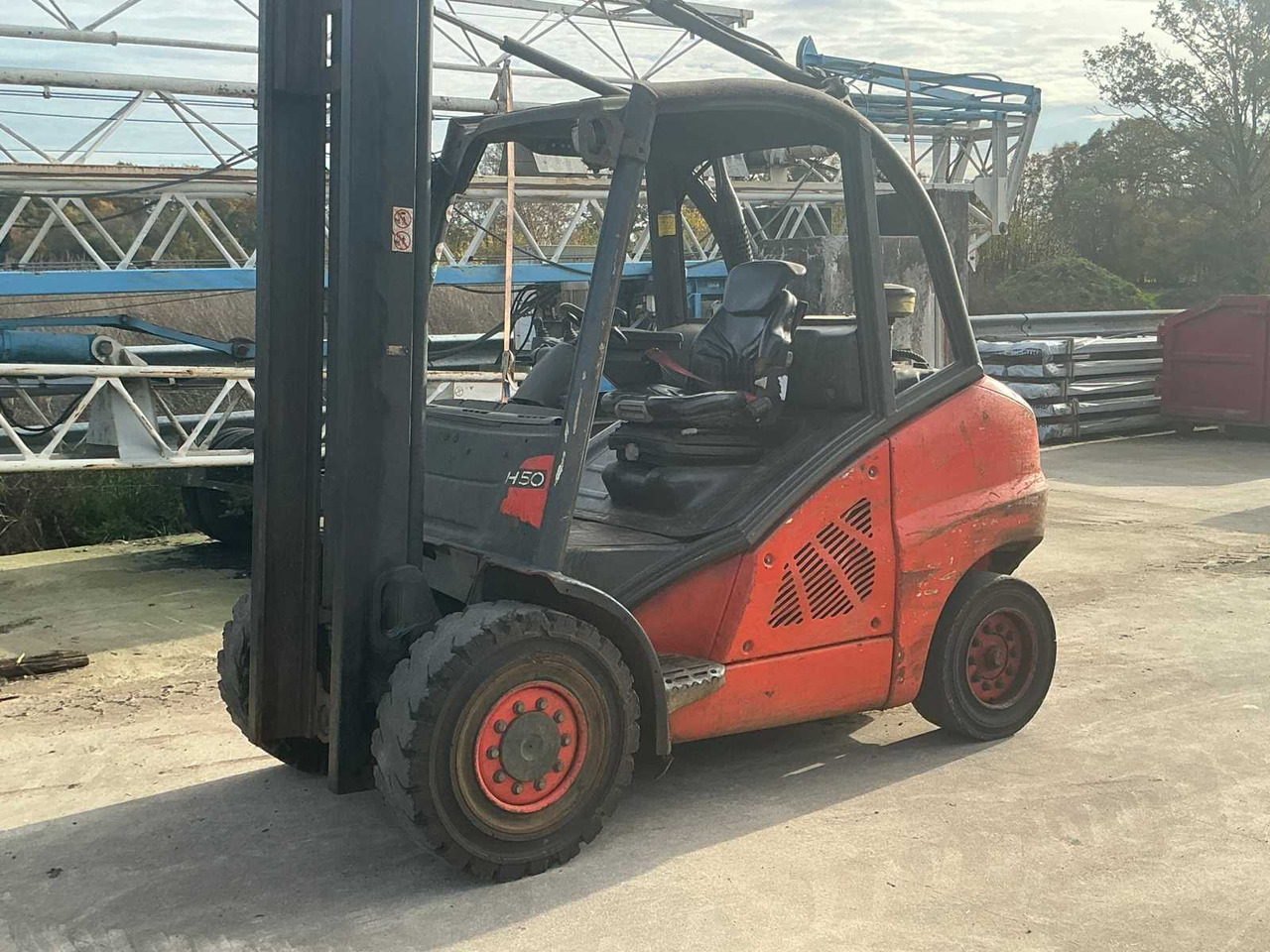 2009 LINDE H50D FORKLIFT - Xe nâng: hình 5 2009 LINDE H50D FORKLIFT - Xe nâng: hình 5