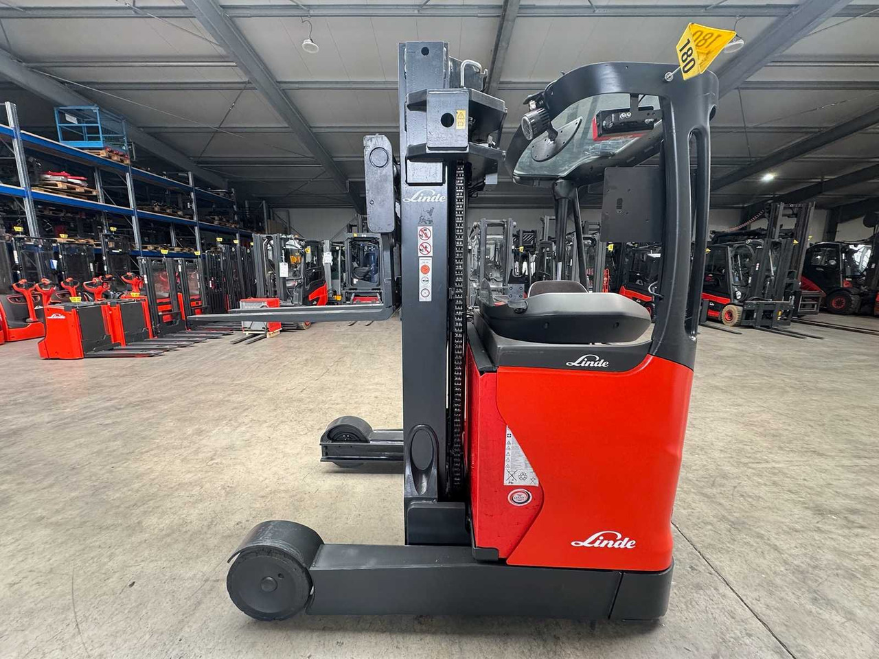 2018 LINDE R20 2,000KG TRIPLEX 505CM RAVAS SCALE ELECTRIC FORKLIFT REACH TRUCK - Xe nâng: hình 3 2018 LINDE R20 2,000KG TRIPLEX 505CM RAVAS SCALE ELECTRIC FORKLIFT REACH TRUCK - Xe nâng: hình 3