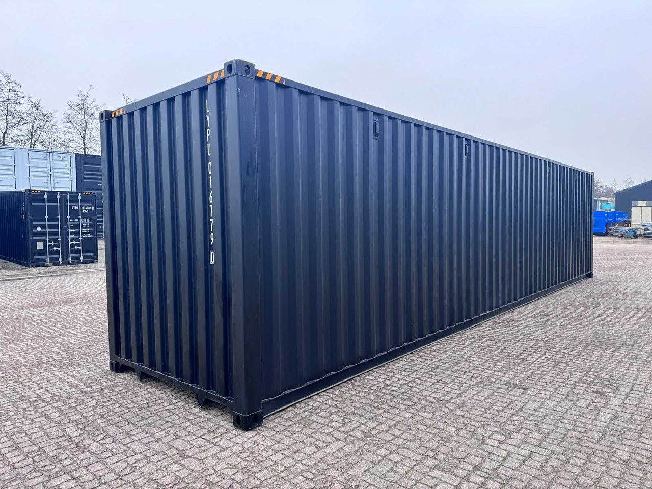 Container biển 40ft High Cube shipping container with 3 side doors: hình 6