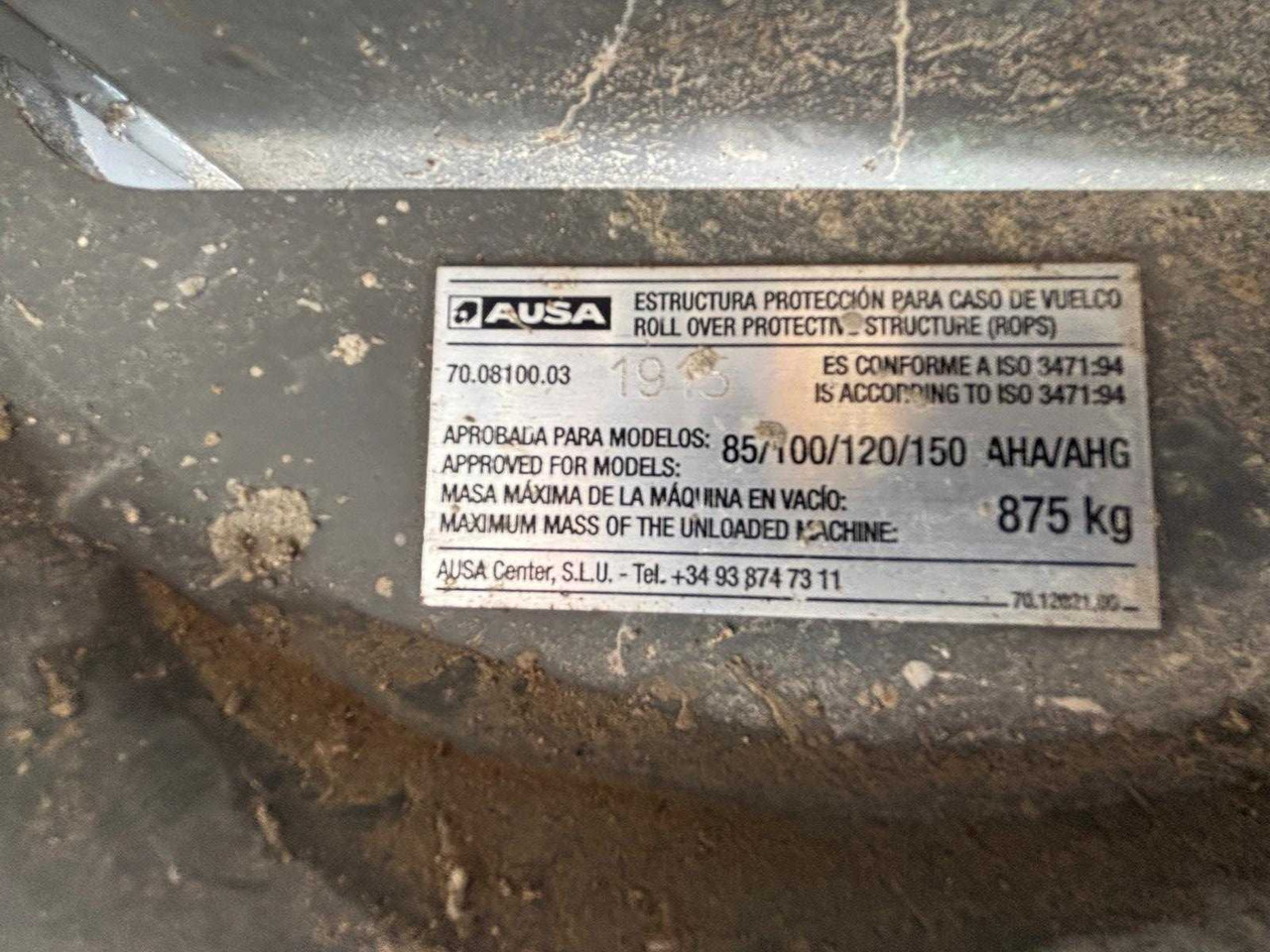 Xe ben đổ AUSA D 100 AHA: hình 20
