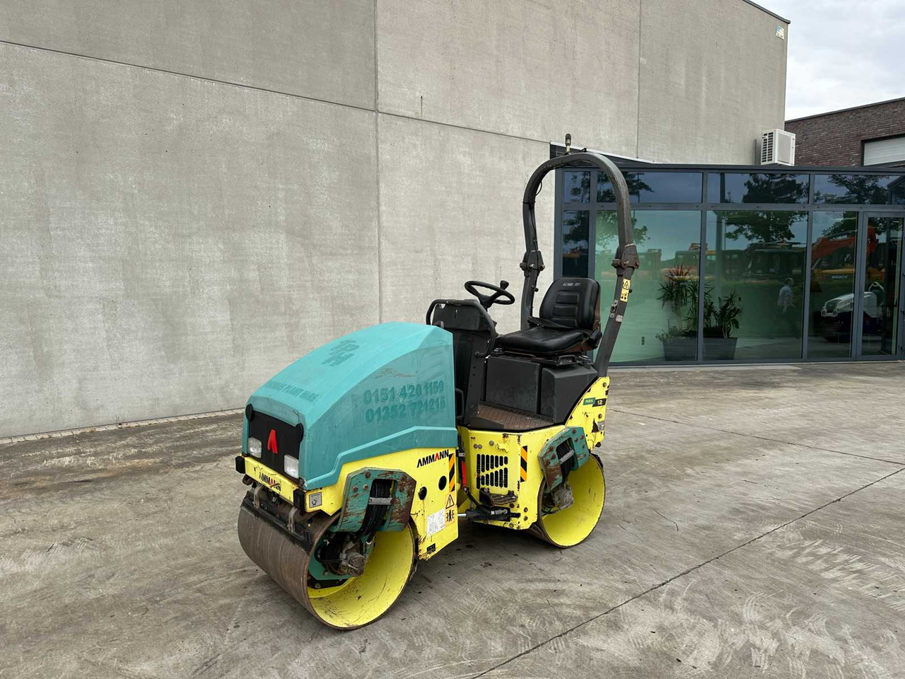 Ammann ARX12 - Máy lăn đường: hình 1 Ammann ARX12 - Máy lăn đường: hình 1