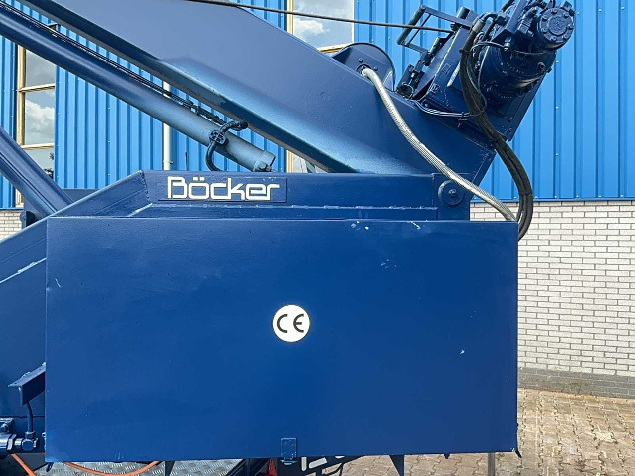 Cẩu bánh lốp Bocker AHM 27 - 1000: hình 29