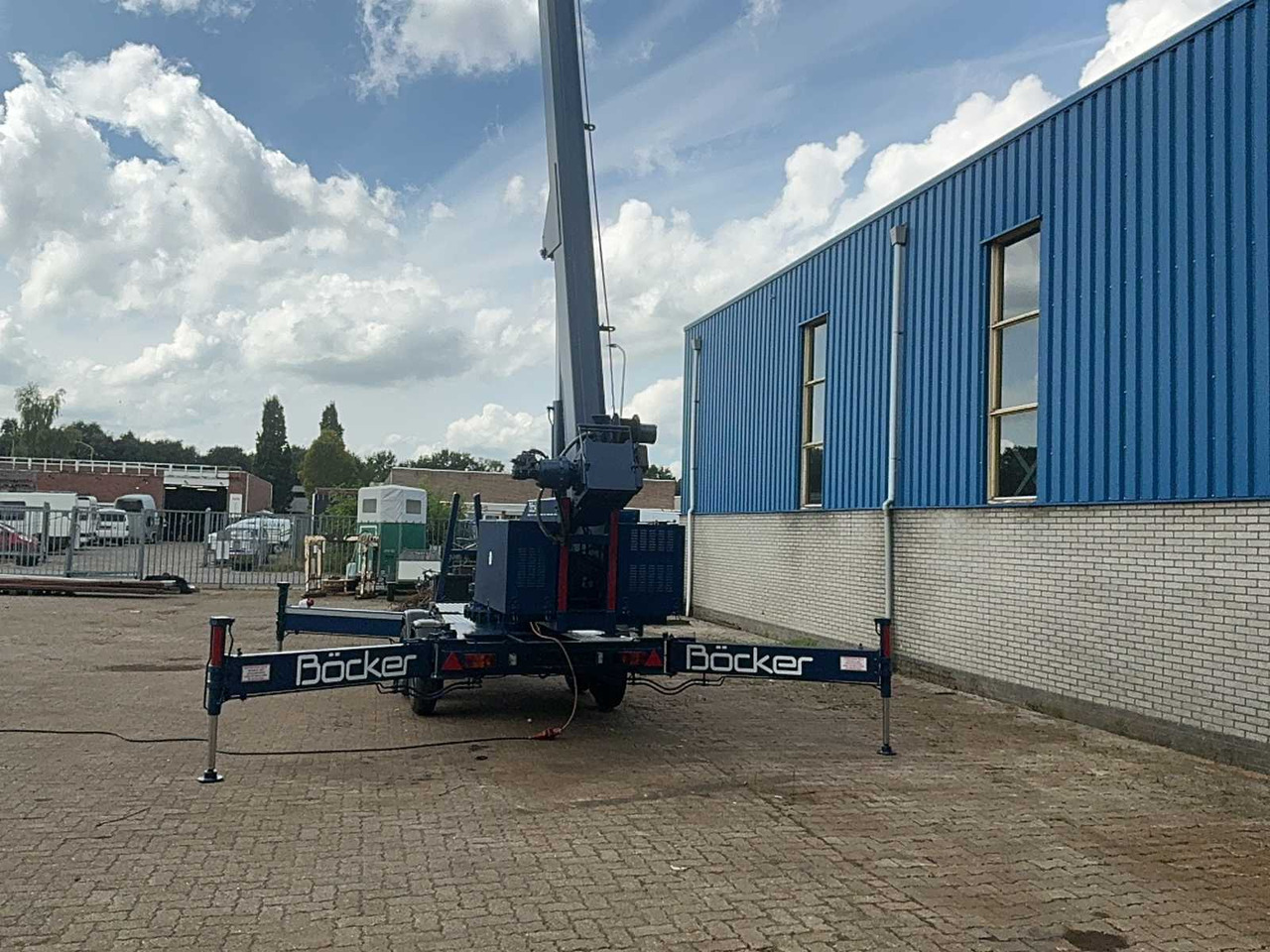 Cẩu bánh lốp Bocker AHM 27 - 1000: hình 9