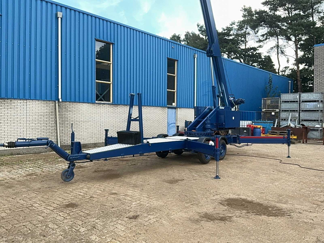 Cẩu bánh lốp Bocker AHM 27 - 1000: hình 6