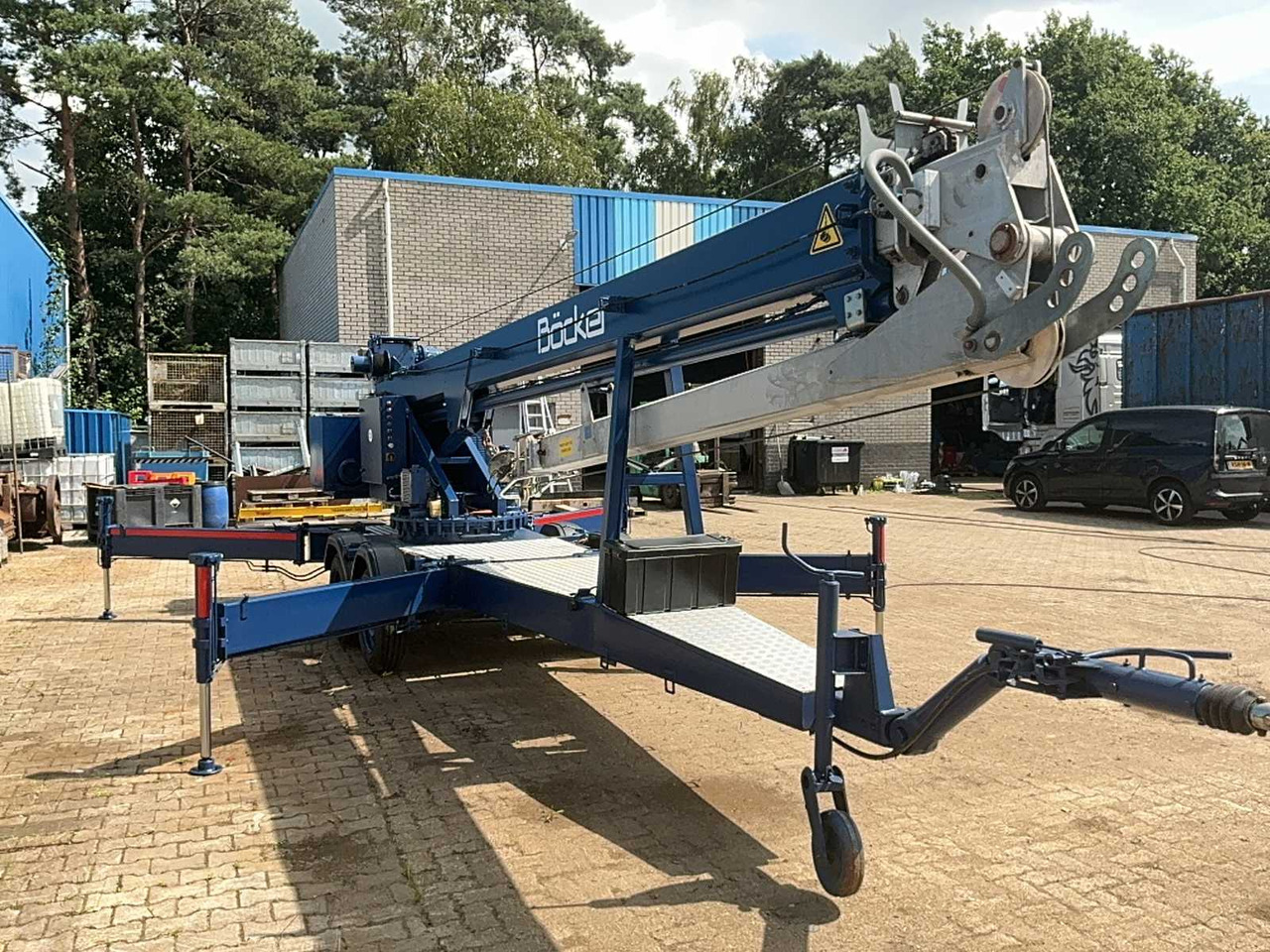 Cẩu bánh lốp Bocker AHM 27 - 1000: hình 33