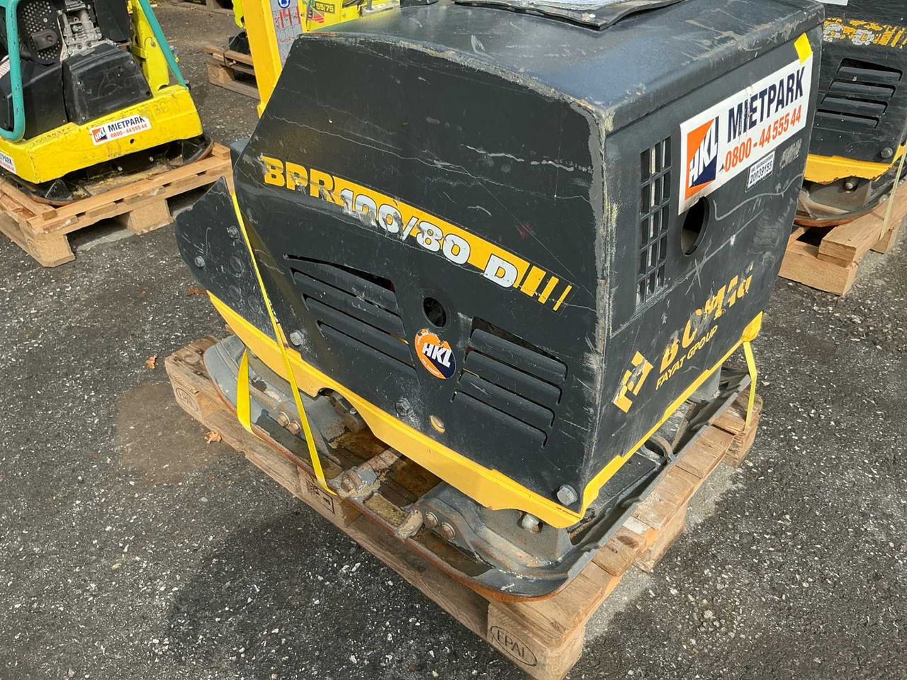 Bomag BPR 100/80 D - Đĩa rung: hình 3 Bomag BPR 100/80 D - Đĩa rung: hình 3