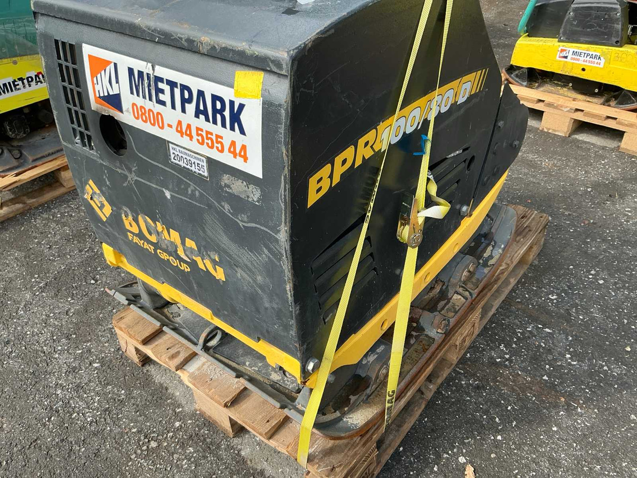 Bomag BPR 100/80 D - Đĩa rung: hình 4 Bomag BPR 100/80 D - Đĩa rung: hình 4