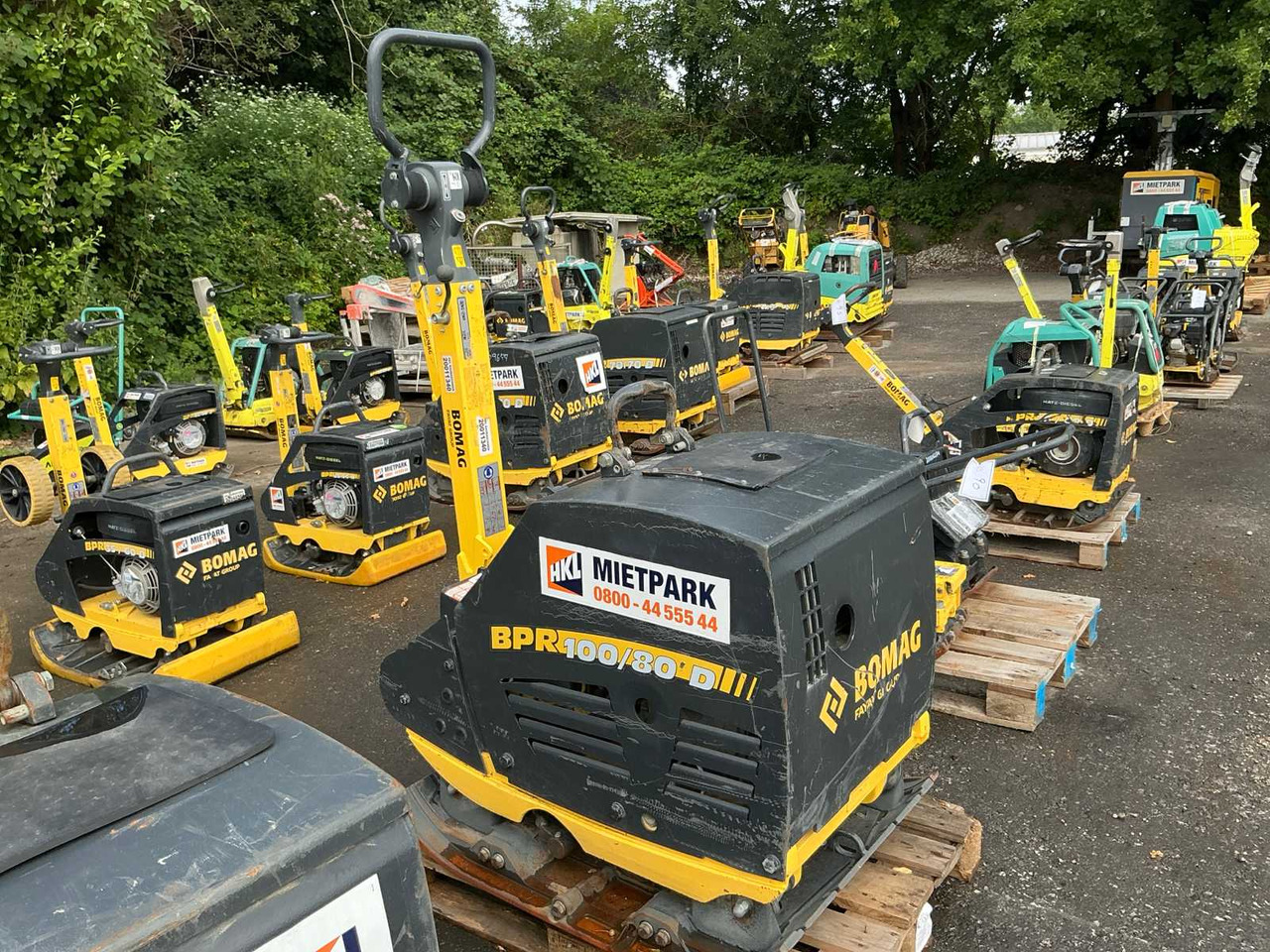 Bomag BPR 100/80 D - Đĩa rung: hình 1 Bomag BPR 100/80 D - Đĩa rung: hình 1