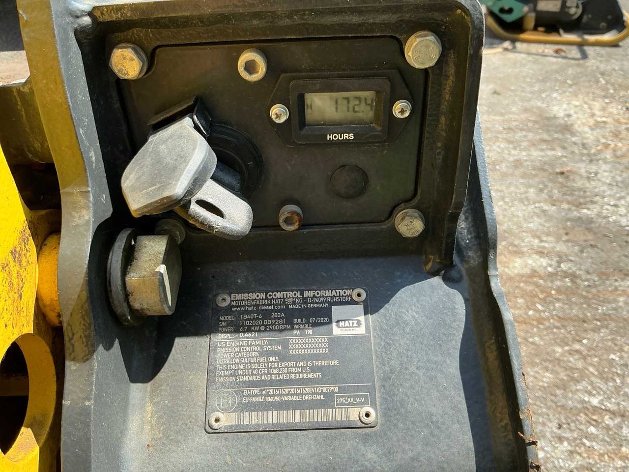 Bomag BPR 50/55 D - Đĩa rung: hình 3 Bomag BPR 50/55 D - Đĩa rung: hình 3