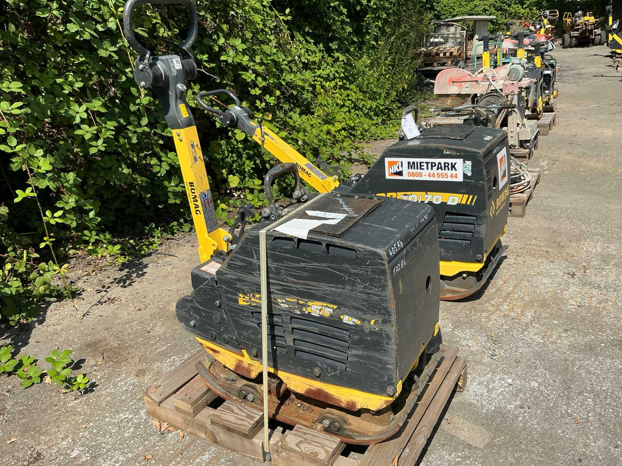 Bomag BPR 50/55 D - Đĩa rung: hình 1 Bomag BPR 50/55 D - Đĩa rung: hình 1