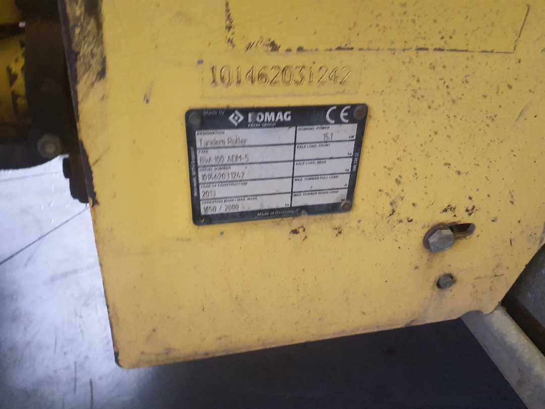 Bomag BW100ADM - Máy đầm: hình 2 Bomag BW100ADM - Máy đầm: hình 2