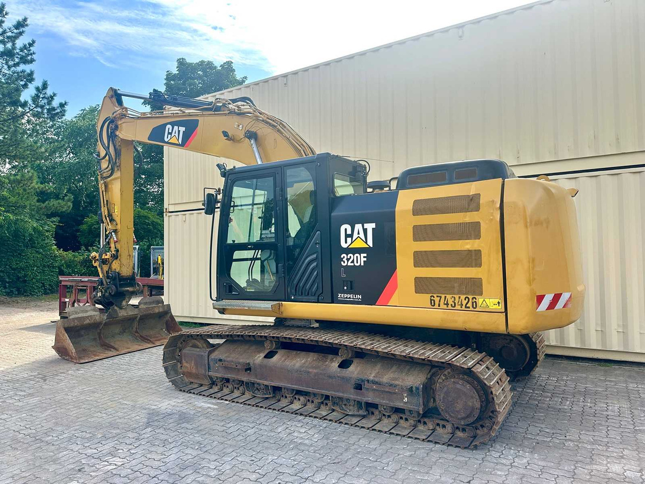 CAT 320FL - Máy xúc bánh xích: hình 3 CAT 320FL - Máy xúc bánh xích: hình 3