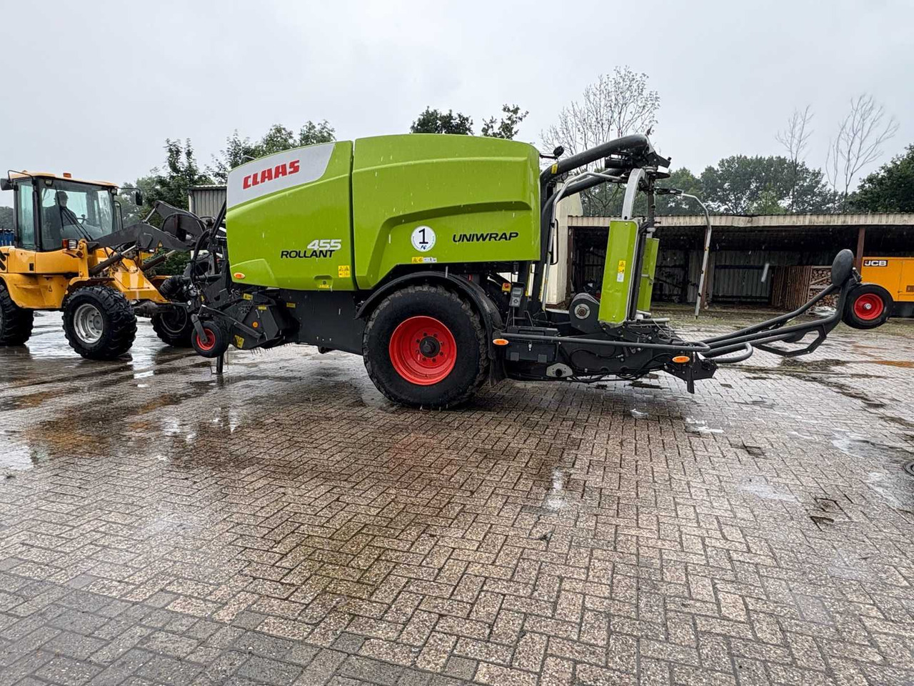 CLAAS ROLLANT 455 UNIWRAP 750 - Máy đóng kiện tròn: hình 1 CLAAS ROLLANT 455 UNIWRAP 750 - Máy đóng kiện tròn: hình 1