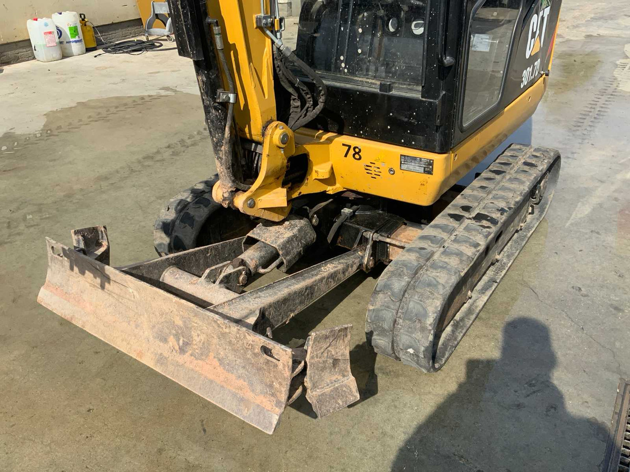 Máy xúc mini Caterpillar 301.7D: hình 7