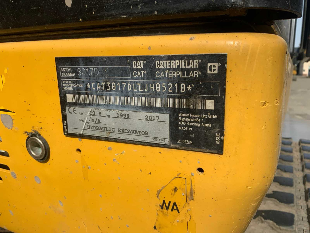 Máy xúc mini Caterpillar 301.7D: hình 34