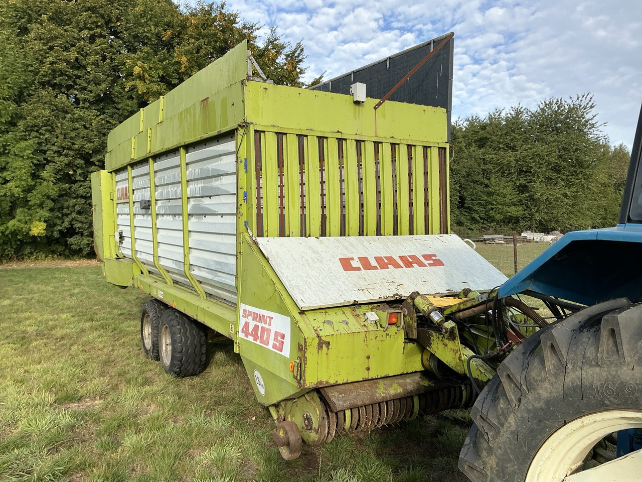 Xe kéo tự chất hàng Claas Sprint 440 S: hình 8