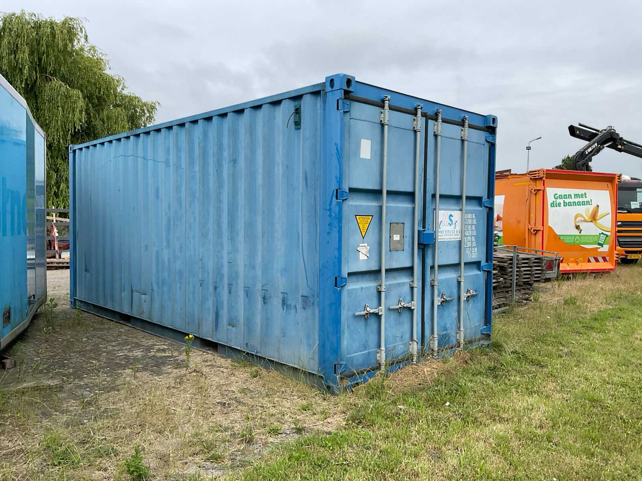 Container 20 ft - Container biển: hình 2 Container 20 ft - Container biển: hình 2
