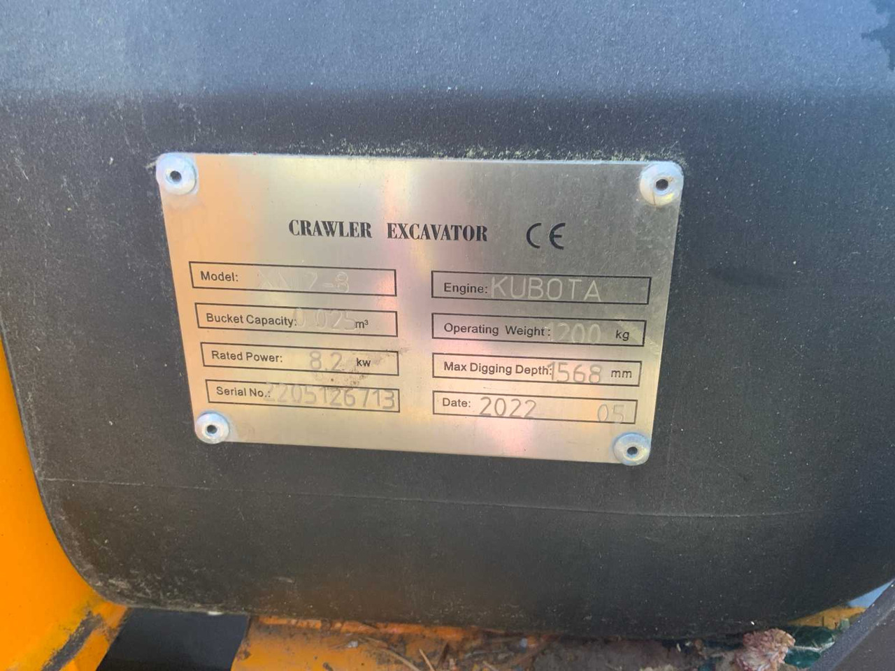 Máy xúc mini Crawler Excavator XN12-8: hình 14
