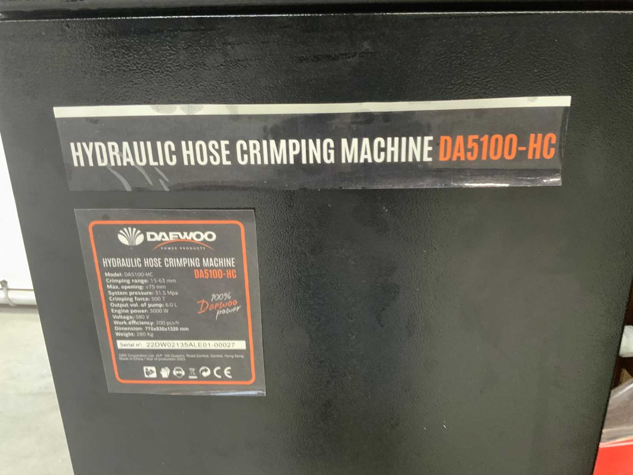 Daewoo DA5100-HC - Hệ thống tưới: hình 3 Daewoo DA5100-HC - Hệ thống tưới: hình 3