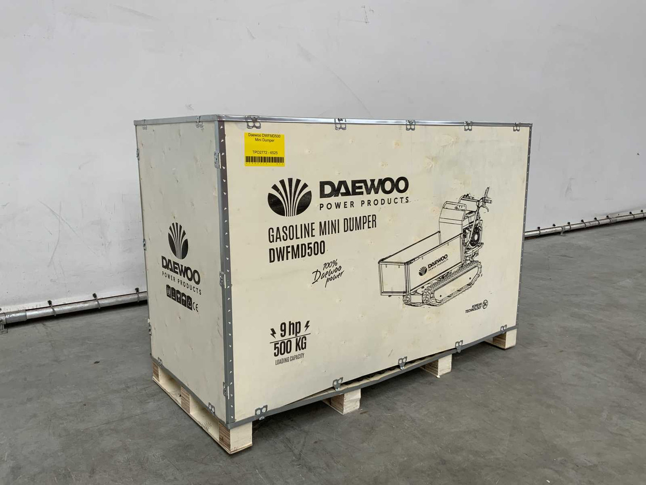 Xe ben đổ Daewoo DWFMD500: hình 14