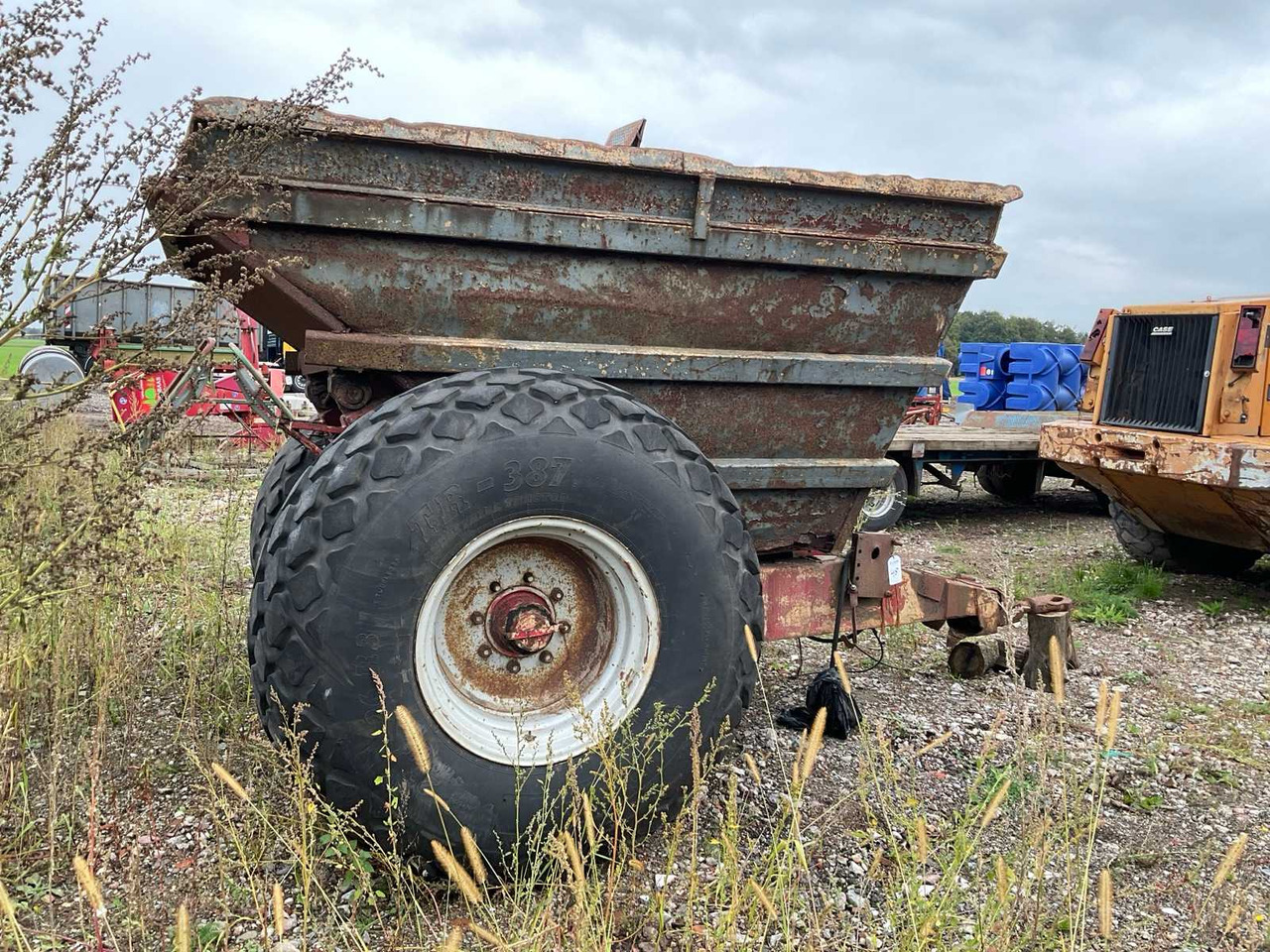 Dumper trailer - Toa kéo nhỏng/ Xe đổ: hình 3 Dumper trailer - Toa kéo nhỏng/ Xe đổ: hình 3
