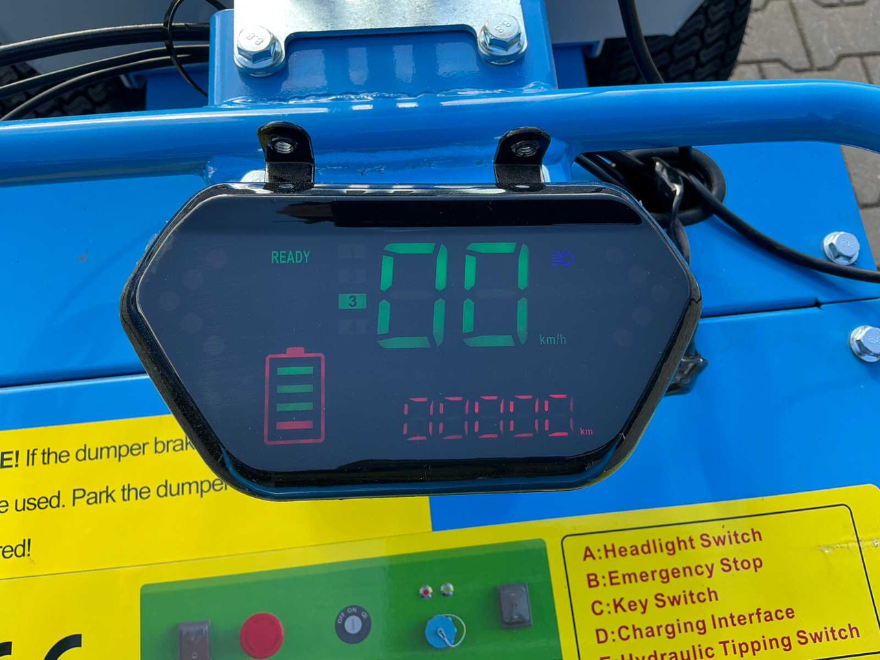 Xe ben đổ mini FIELD D300ENP ELECTRIC ARTICULATED DUMPER: hình 27 Xe ben đổ mini FIELD D300ENP ELECTRIC ARTICULATED DUMPER: hình 27