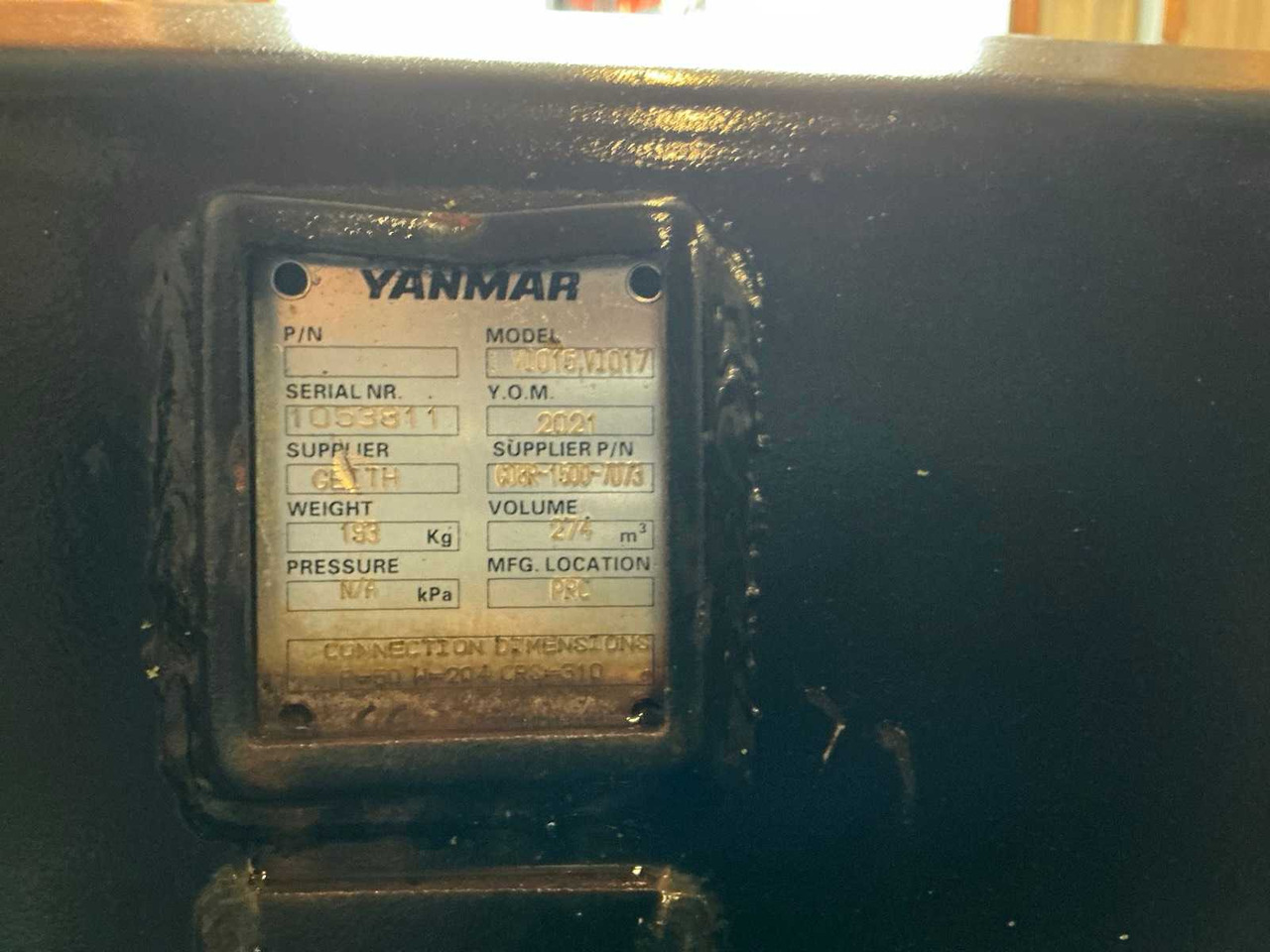 GEITH - 2021 - SPOON FOR YANMAR - Máy xúc lật bánh lốp: hình 5 GEITH - 2021 - SPOON FOR YANMAR - Máy xúc lật bánh lốp: hình 5