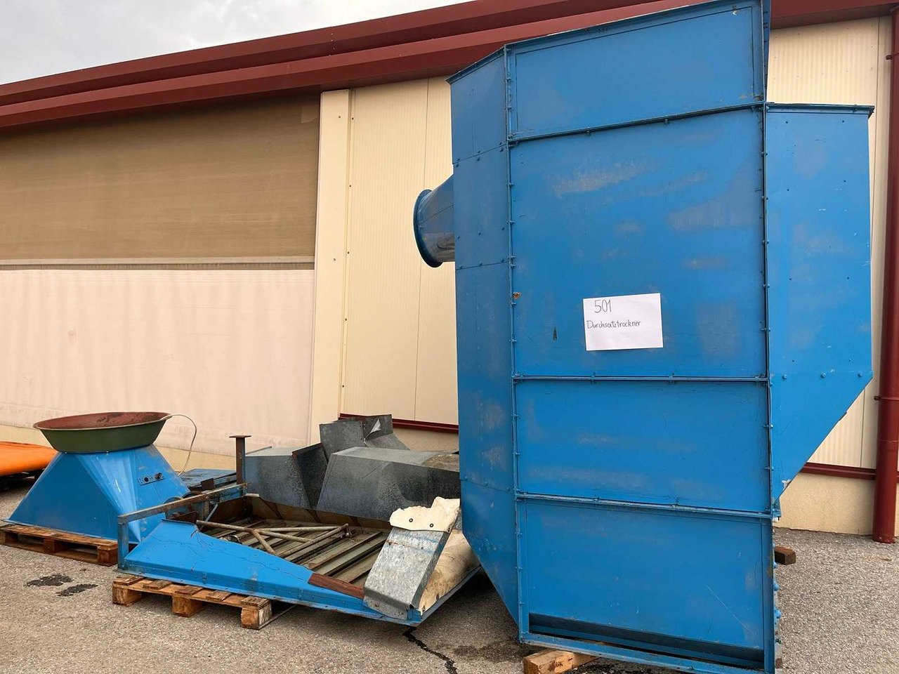 Grain drying system - Trang thiết bị hậu thu hóa cạch: hình 2 Grain drying system - Trang thiết bị hậu thu hóa cạch: hình 2