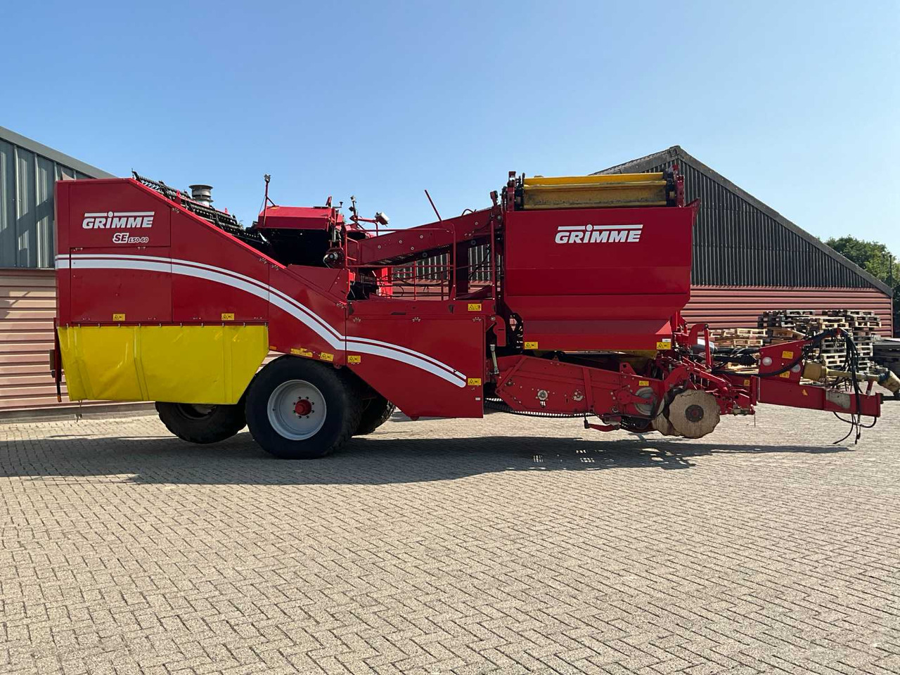 Grimme SE 150-60 - Máy thu hoạch khoai tây: hình 4 Grimme SE 150-60 - Máy thu hoạch khoai tây: hình 4