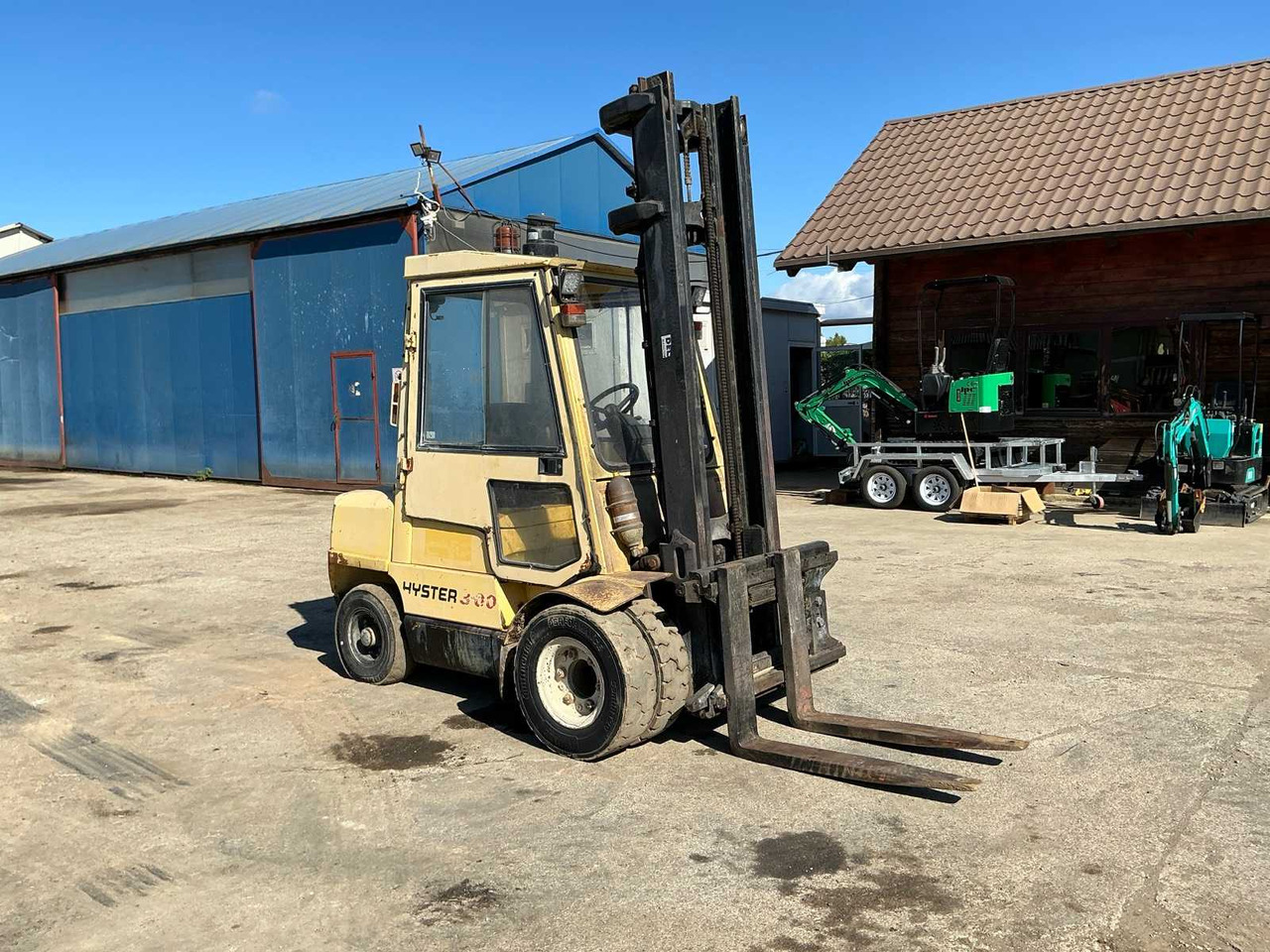 HYSTER - H3.00XM - FORKLIFT TRUCKS - 2001 - Xe nâng: hình 2 HYSTER - H3.00XM - FORKLIFT TRUCKS - 2001 - Xe nâng: hình 2