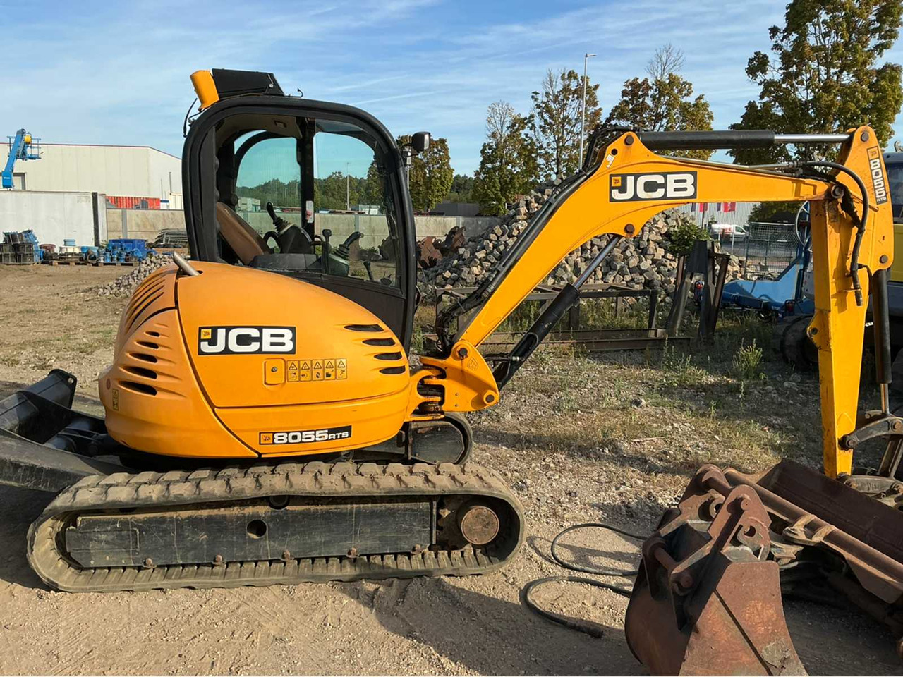 JCB 8055 RTS - Máy xúc mini: hình 5 JCB 8055 RTS - Máy xúc mini: hình 5