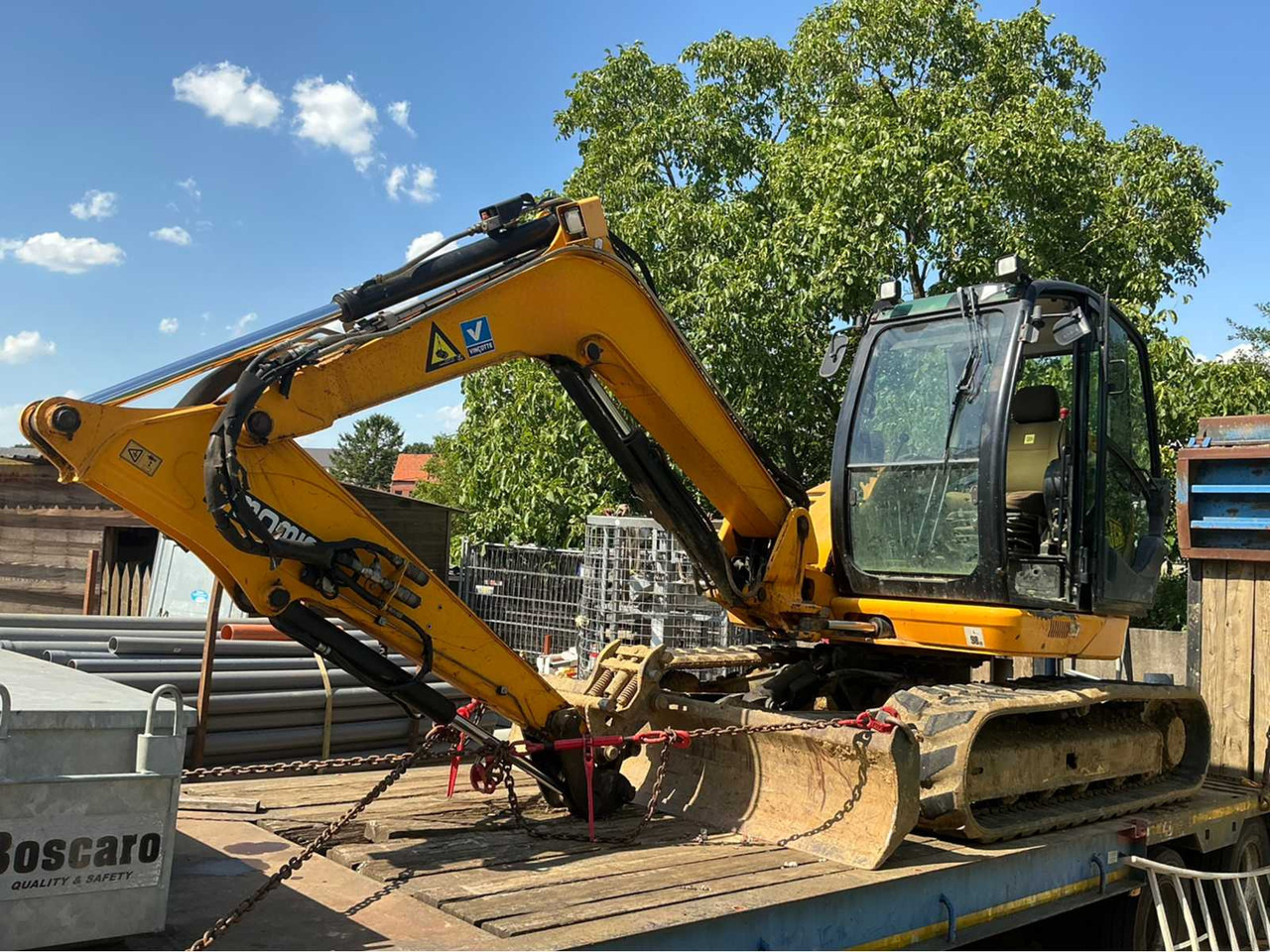 JCB 8085ZTS - Máy xúc bánh xích: hình 1 JCB 8085ZTS - Máy xúc bánh xích: hình 1