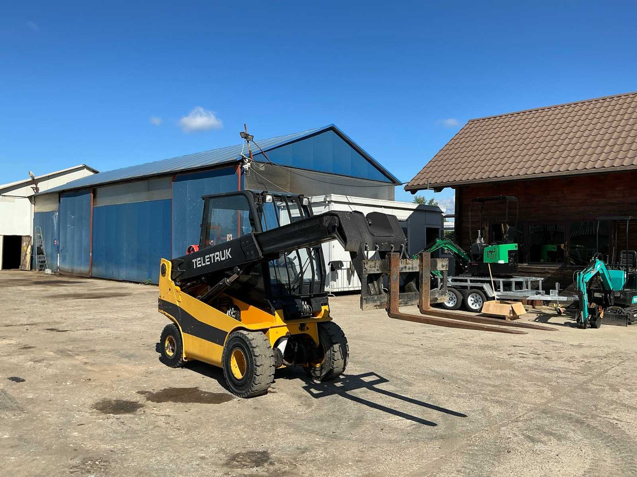 JCB - TELETRUCK - FORKLIFT TRUCKS - 2005 - Xe nâng: hình 2 JCB - TELETRUCK - FORKLIFT TRUCKS - 2005 - Xe nâng: hình 2