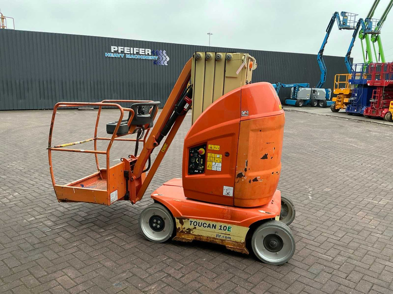 JLG Toecan 10E - Nền bục trên không: hình 4 JLG Toecan 10E - Nền bục trên không: hình 4