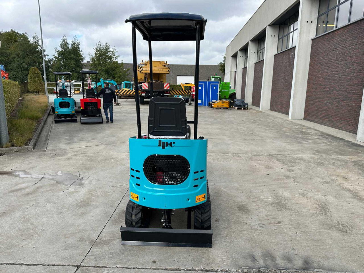 Máy xúc mini JPC - 2025 - KV12 - MINI EXCAVATOR: hình 7 Máy xúc mini JPC - 2025 - KV12 - MINI EXCAVATOR: hình 7