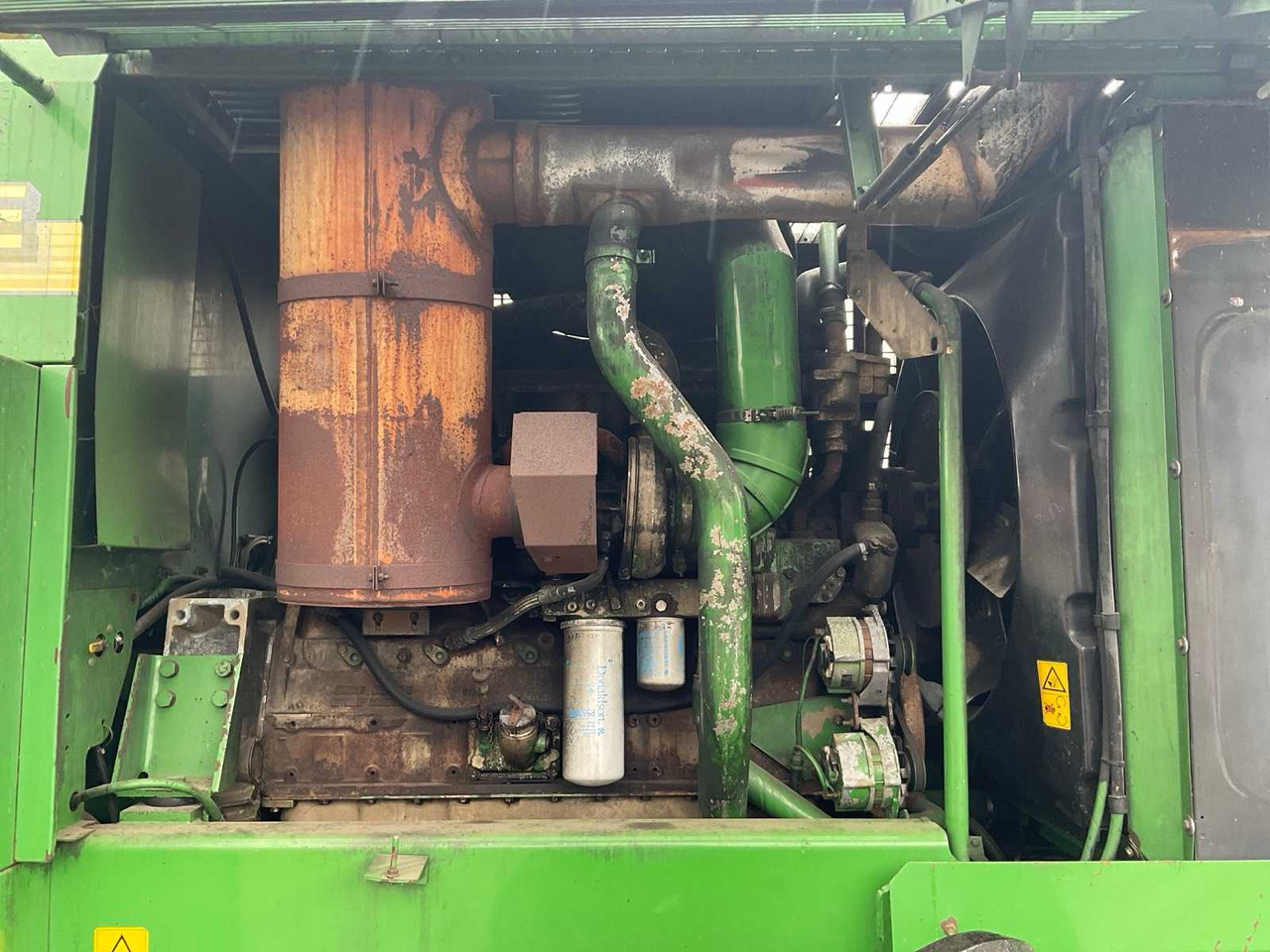 Máy gặt đập thức ăn gia súc John deere 6950: hình 22 Máy gặt đập thức ăn gia súc John deere 6950: hình 22