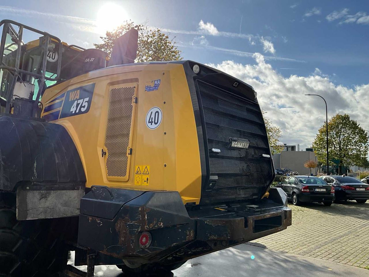 Komatsu Wa 475 - Máy xúc lật bánh lốp: hình 5 Komatsu Wa 475 - Máy xúc lật bánh lốp: hình 5