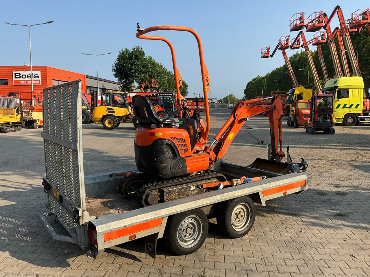 Kubota + Hulco U10-3 VHG - Máy xúc mini: hình 5 Kubota + Hulco U10-3 VHG - Máy xúc mini: hình 5