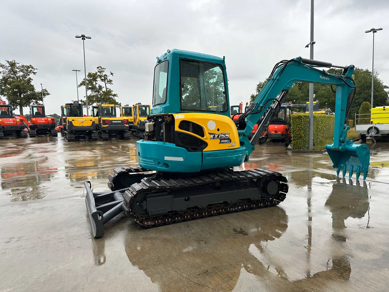 Kubota KX155-3SZ - Máy xúc bánh xích: hình 4 Kubota KX155-3SZ - Máy xúc bánh xích: hình 4