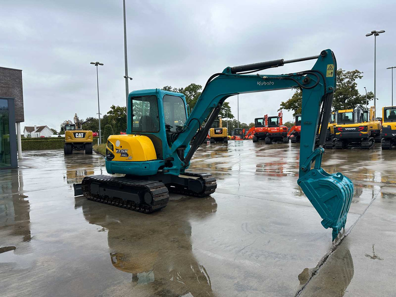 Kubota KX155-3SZ - Máy xúc bánh xích: hình 3 Kubota KX155-3SZ - Máy xúc bánh xích: hình 3