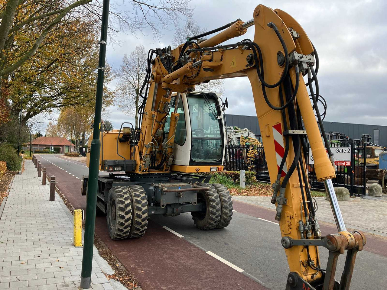 Máy xúc bánh lốp LIEBHERR - 2008 - A316 LITRONIC - WHEELED EXCAVATOR: hình 6 Máy xúc bánh lốp LIEBHERR - 2008 - A316 LITRONIC - WHEELED EXCAVATOR: hình 6