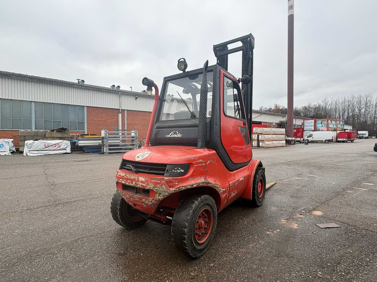 LINDE H80T-03 – FORKLIFT (2004) - Xe nâng: hình 5 LINDE H80T-03 – FORKLIFT (2004) - Xe nâng: hình 5