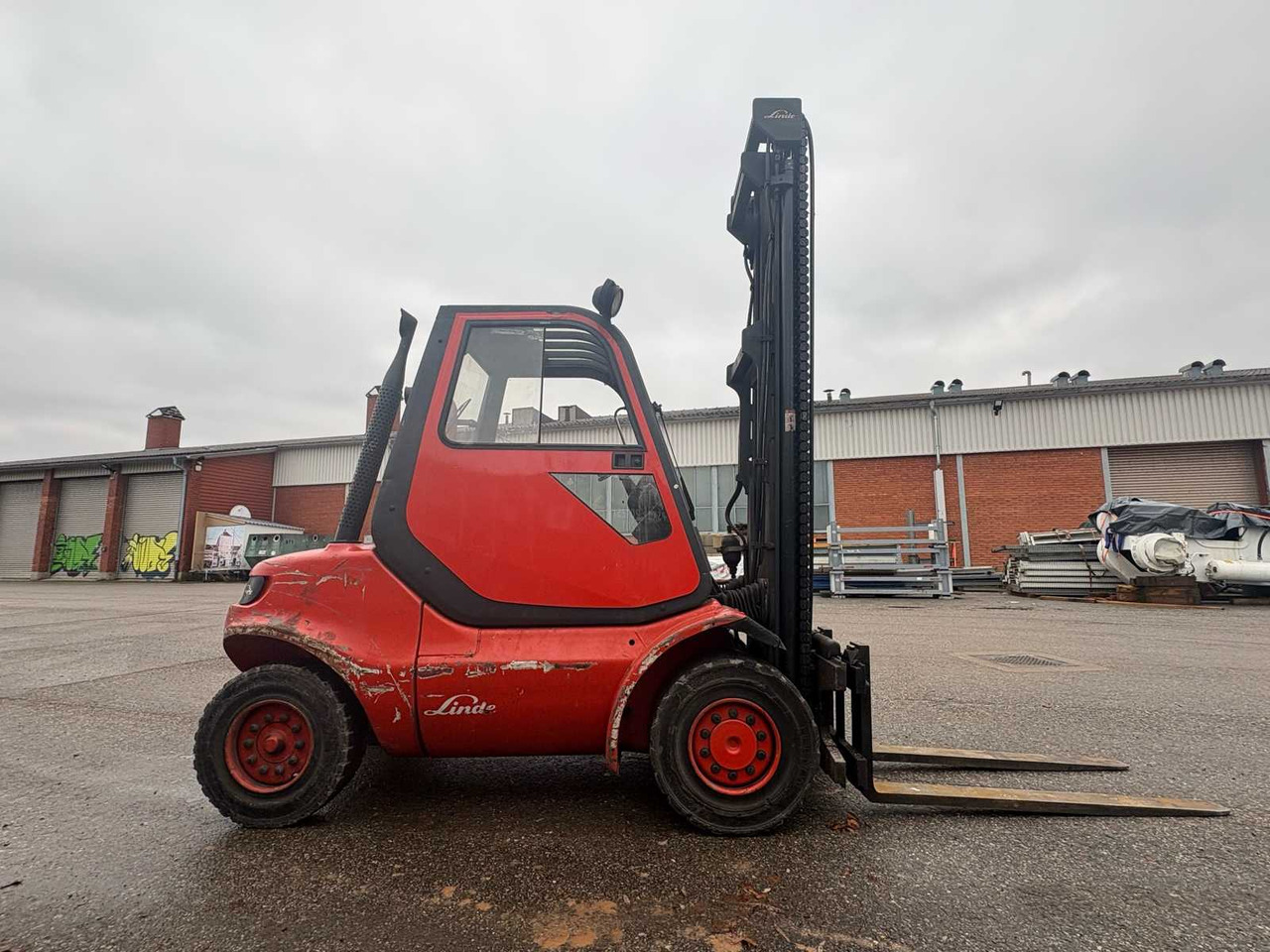 LINDE H80T-03 – FORKLIFT (2004) - Xe nâng: hình 4 LINDE H80T-03 – FORKLIFT (2004) - Xe nâng: hình 4