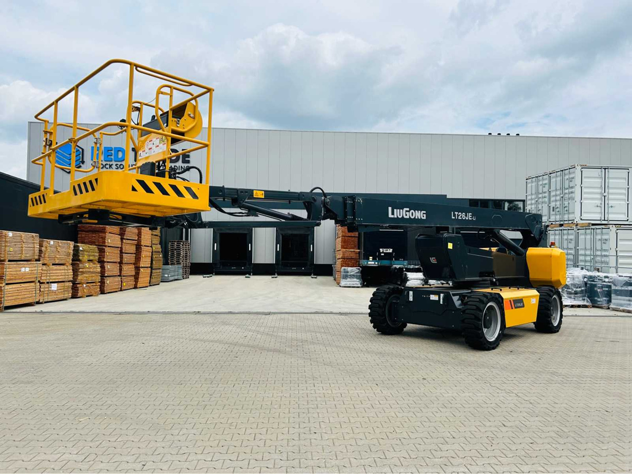 LIUGONG - 04-2023 - LT26JE-LI - TELESCOPIC BOOM LIFT 28.1M - Nền bục trên không: hình 5 LIUGONG - 04-2023 - LT26JE-LI - TELESCOPIC BOOM LIFT 28.1M - Nền bục trên không: hình 5